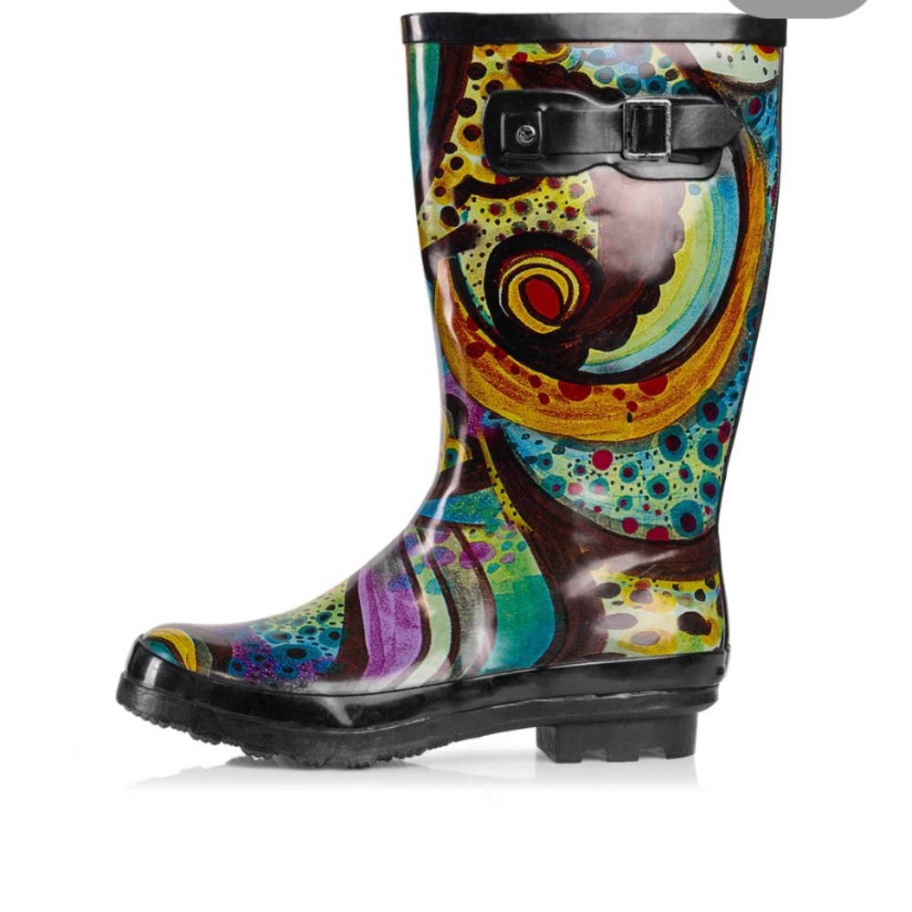 🟣NWOT Norty Monet Rain Boot